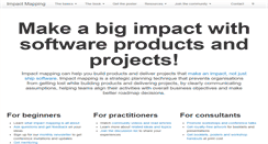 Desktop Screenshot of impactmapping.org