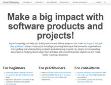 Tablet Screenshot of impactmapping.org